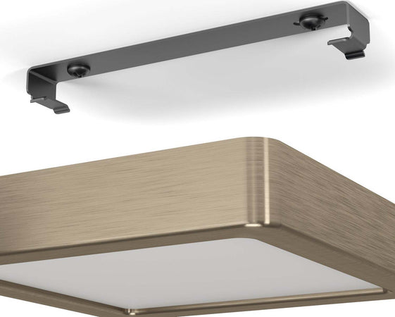 Plafoniera-Moderna-Fueva-5-Acciaio-Nichel-Satinato-Led-Integrato-11W