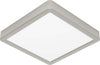 Plafoniera-Moderna-Fueva-5-Acciaio-Nichel-Satinato-Led-Integrato-17W