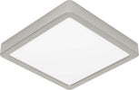 Plafoniera-Moderna-Fueva-5-Acciaio-Nichel-Satinato-Led-Integrato-17W