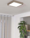 Plafoniera-Moderna-Fueva-5-Acciaio-Nichel-Satinato-Led-Integrato-17W
