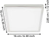 Plafoniera-Moderna-Fueva-5-In-Acciaio-Cromo-Led-Integrato-11W-3000K-Ip44