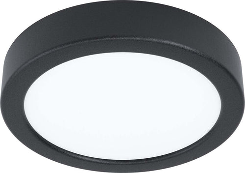 Plafoniera-Moderna-Fueva-5-In-Acciaio-Nero-Led-11W-3000K-Ip20