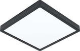 Plafoniera-Moderna-Fueva-5-In-Acciaio-Nero-Led-20,5W-3000K-Ip20