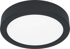 Plafoniera-Moderna-Fueva-5-In-Acciaio-Nero-Led-Integrato-11W-3000K-Ip44