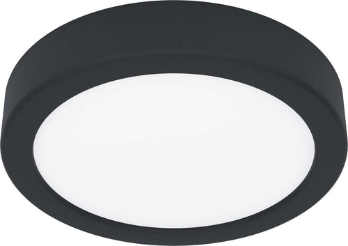Plafoniera-Moderna-Fueva-5-In-Acciaio-Nero-Led-Integrato-11W-3000K-Ip44