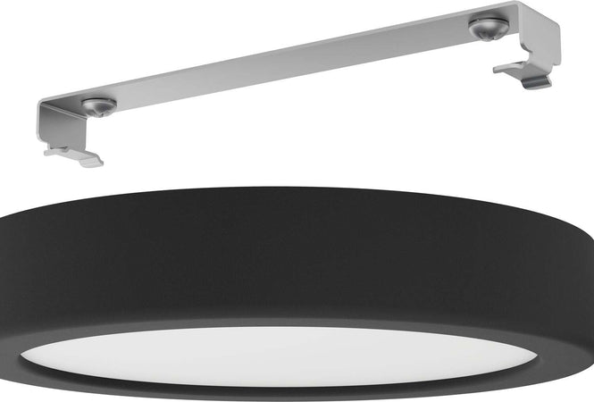 Plafoniera-Moderna-Fueva-5-In-Acciaio-Nero-Led-Integrato-11W-3000K-Ip44