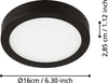 Plafoniera-Moderna-Fueva-5-In-Acciaio-Nero-Led-Integrato-11W-3000K-Ip44