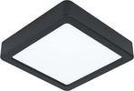 Plafoniera-Moderna-Fueva-5-In-Acciaio-Nero-Led-Integrato-11W-4000K-Ip20