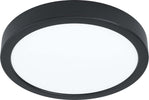 Plafoniera-Moderna-Fueva-5-In-Acciaio-Nero-Luce-Led-17W-3000K-Ip20