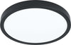 Plafoniera-Moderna-Fueva-5-In-Acciaio-Nero-Luce-Led-20,5W-3000K-Ip20