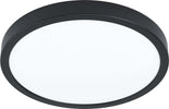 Plafoniera-Moderna-Fueva-5-In-Acciaio-Nero-Luce-Led-20,5W-3000K-Ip20
