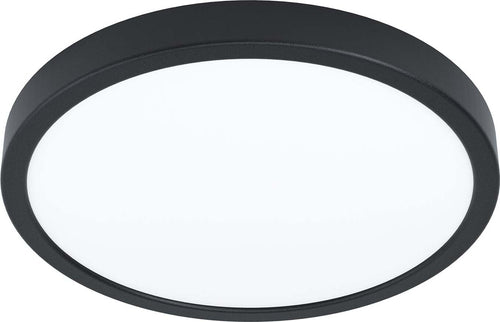 Plafoniera-Moderna-Fueva-5-In-Acciaio-Nero-Luce-Led-20,5W-3000K-Ip20