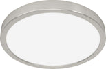 Plafoniera-Moderna-Fueva-5-In-Acciaio-Nichel-Satinato-Led-Integrato-20,5W