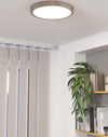 Plafoniera-Moderna-Fueva-5-In-Acciaio-Nichel-Satinato-Led-Integrato-20,5W