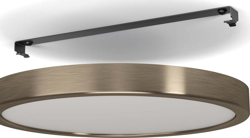 Plafoniera-Moderna-Fueva-5-In-Acciaio-Nichel-Satinato-Led-Integrato-20,5W