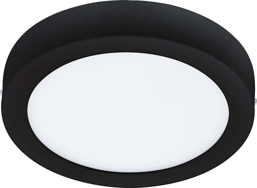 Plafoniera-Moderna-Fueva-Z-Acciaio-Nero-Led-Integrato-16,5W-2700-6500K-Ip44