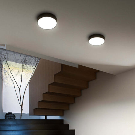 Plafoniera-moderna-Gea-Led-CLOE-35-GPL272-C-LED-alluminio-nero-opaco-lampada-soffitto