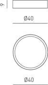 Plafoniera-moderna-Gea-Luce-AVA-PP-B-LED-alluminio-metacrilato-lampada-soffitto