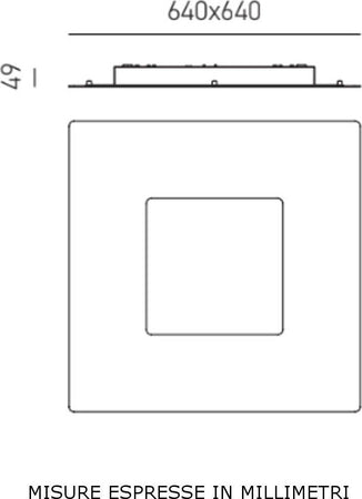 Plafoniera-moderna-Gea-Luce-BILDE-PG-56W-LED-220V-alluminio-lampada-soffitto-parete