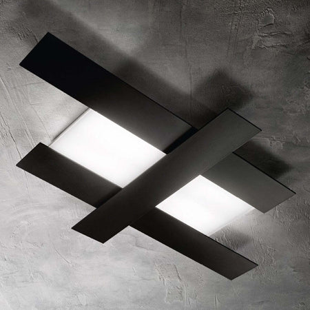 Plafoniera-moderna-Gea-Luce-DOHA-PM-LED-40W-220V-alluminio-metacrilato-lampada-soffitto