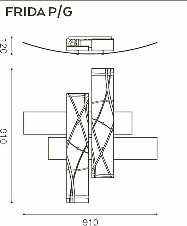 Plafoniera-moderna-Gea-Luce-FRIDA-PG-E27-LED-vetro-lampada-soffitto