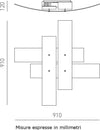 Plafoniera-moderna-Gea-Luce-LARA-PG-E27-LED-vetro-lampada-soffitto