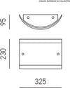 Plafoniera-moderna-Gea-Luce-LECCE-PP-E27-LED-vetro-lampada-soffitto-parete