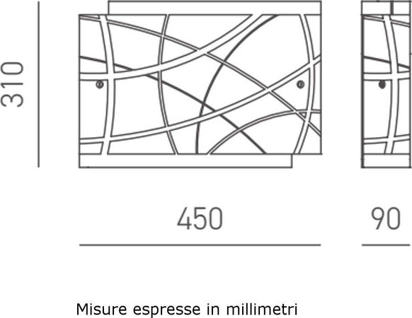 Plafoniera-moderna-Gea-Luce-NEREIDE-PM-E27-LED-vetro-lampada-soffitto
