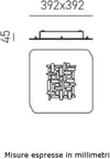 Plafoniera-moderna-Gea-Luce-PIXEL-PP-25W-LED-220V-alluminio-dimmerabile-soffitto-parete