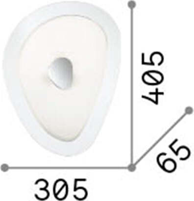 Plafoniera-Moderna-Geko-Metallo-Bianco-3-Luci-E27