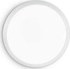 Plafoniera-Moderna-Gemma-Materie-Plastiche-Bianco-Led-12W-3000K-Luce-Calda