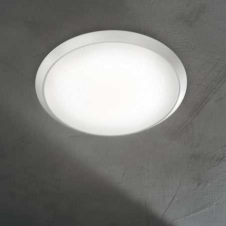 Plafoniera-Moderna-Gemma-Materie-Plastiche-Bianco-Led-24W-3000K-Luce-Calda