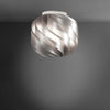 Plafoniera-Moderna-Globe-1-Luce-In-Polilux-Silver-D25-Made-In-Italy