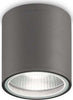 Plafoniera-Moderna-Gun-Alluminio-Antracite-1-Luce-Gu10