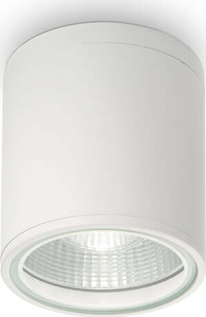 Plafoniera-Moderna-Gun-Alluminio-Bianco-1-Luce-Gu10