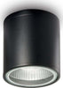 Plafoniera-Moderna-Gun-Alluminio-Nero-1-Luce-Gu10