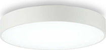 Plafoniera-Moderna-Halo-Alluminio-Bianco-Led-26W-3000K-Luce-Calda
