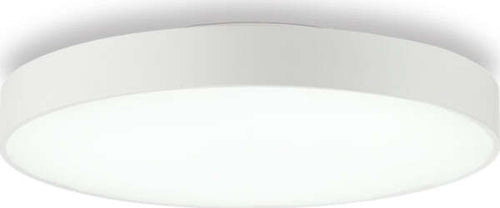 Plafoniera-Moderna-Halo-Alluminio-Bianco-Led-32W-4000K-Luce-Naturale