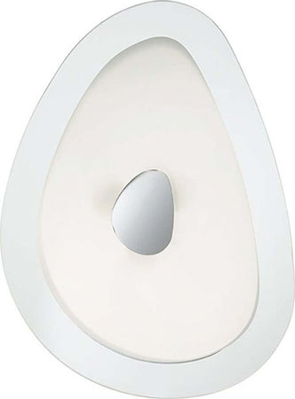 Plafoniera-moderna-Ideal-Lux-GEKO-PL3-018508-E27-LED-vetro-lampada-soffitto-parete