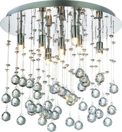 Plafoniera-moderna-Ideal-Lux-MOONLIGHT-PL8-077796-G9-LED-metallo-cristallo-lampada-soffitto