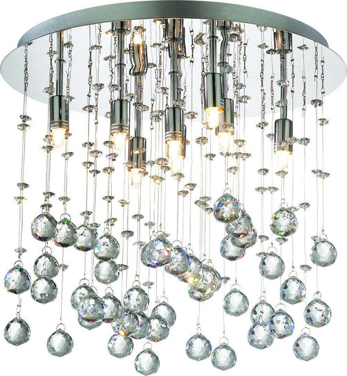Plafoniera-moderna-Ideal-Lux-MOONLIGHT-PL8-077796-G9-LED-metallo-cristallo-lampada-soffitto