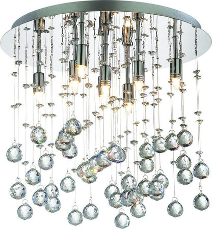 Plafoniera-moderna-Ideal-Lux-MOONLIGHT-PL8-077796-G9-LED-metallo-cristallo-lampada-soffitto