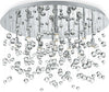 Plafoniera-moderna-Ideal-Lux-NEVE-PL8-G9-LED-022222-101170-lampada-soffitto-metallo-vetro