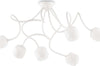 Plafoniera-moderna-Ideal-Lux-OCTOPUS-PL6-174921-G9-LED-metallo-flessibili-lampada-soffitto