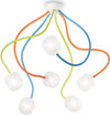 Plafoniera-moderna-Ideal-Lux-OCTOPUS-PL6-174976-G9-LED-metallo-flessibili-lampada-soffitto