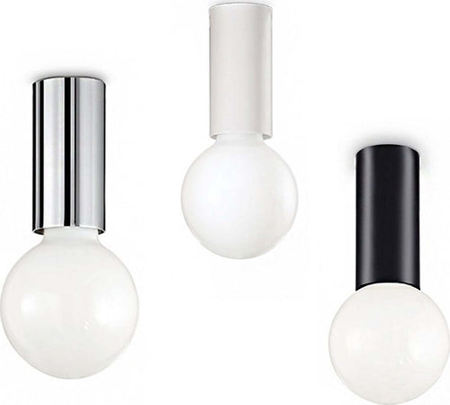Plafoniera-moderna-Ideal-Lux-PETIT-PL1-232966-232980-E27-LED-metallo-lampada-soffitto