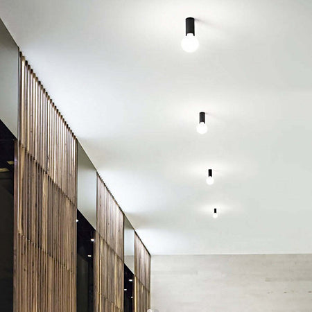 Plafoniera-moderna-Ideal-Lux-PETIT-PL1-232966-232980-E27-LED-metallo-lampada-soffitto