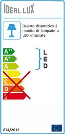 Plafoniera-moderna-Ideal-Lux-PETIT-PL1-232966-232980-E27-LED-metallo-lampada-soffitto