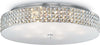 Plafoniera-moderna-Ideal-Lux-ROMA-PL12-087870-G9-LED-vetro-cristallo-lampada-soffitto