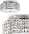Plafoniera-moderna-Ideal-Lux-ROMA-PL4-093093-G9-LED-vetro-cristallo-lampada-soffitto